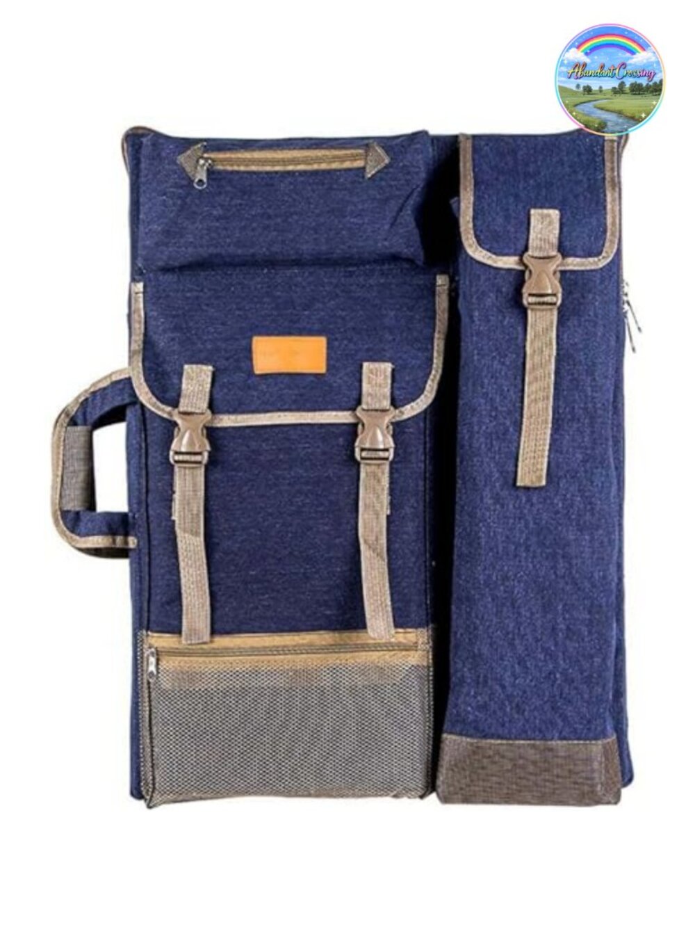 Canvas Artist Portfolio Backpack Large 26x19.5 Art Supply Bag